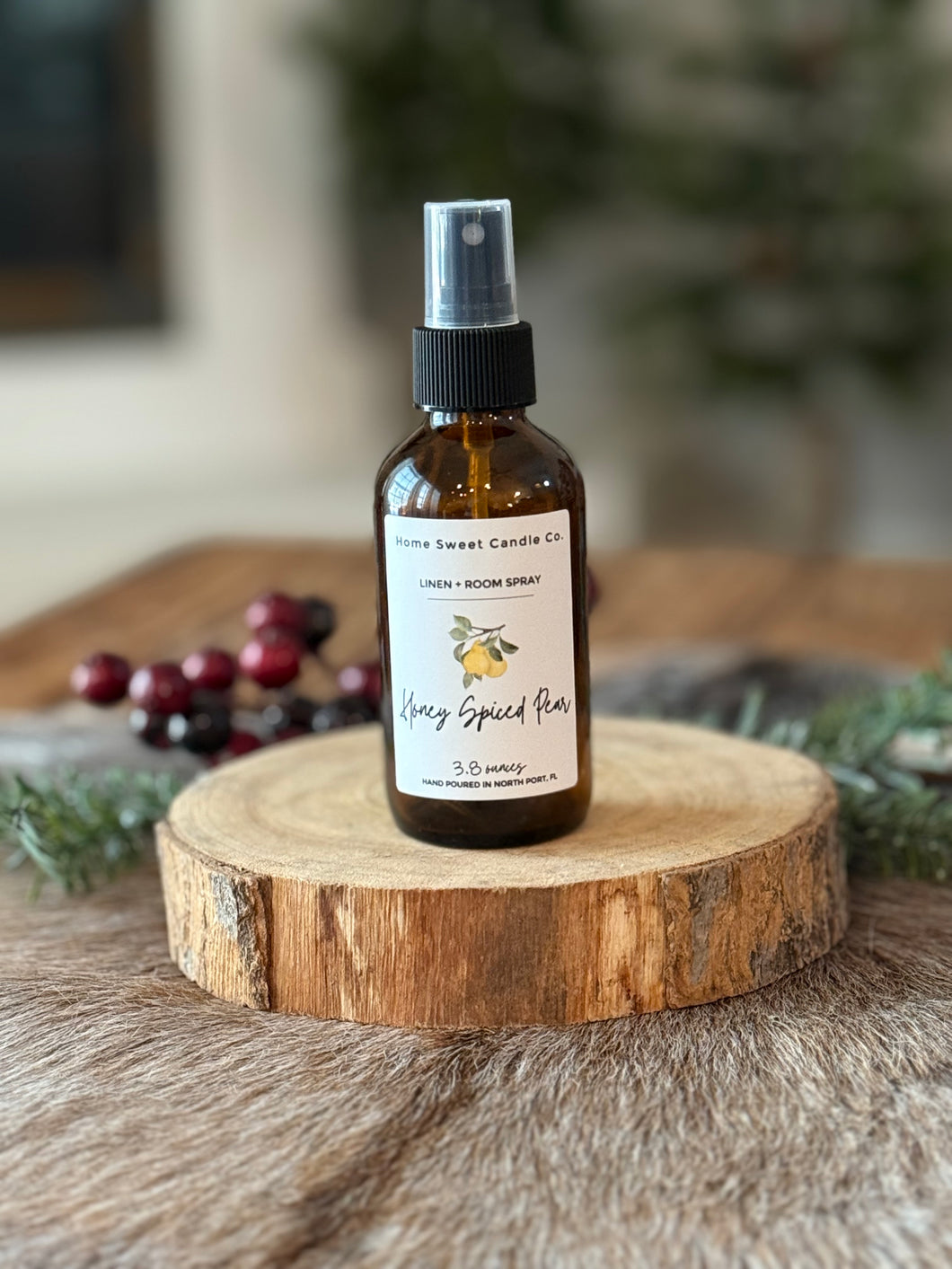 Honey Spiced Pear Room Spray - Holiday Collection