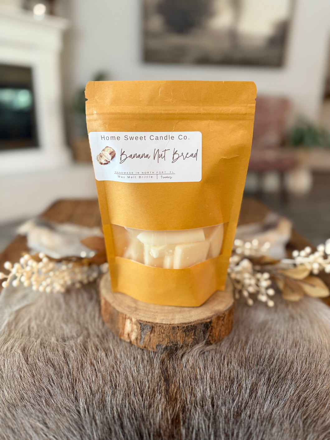 Banana Nut Bread Wax Melt Brittle - Fall Collection