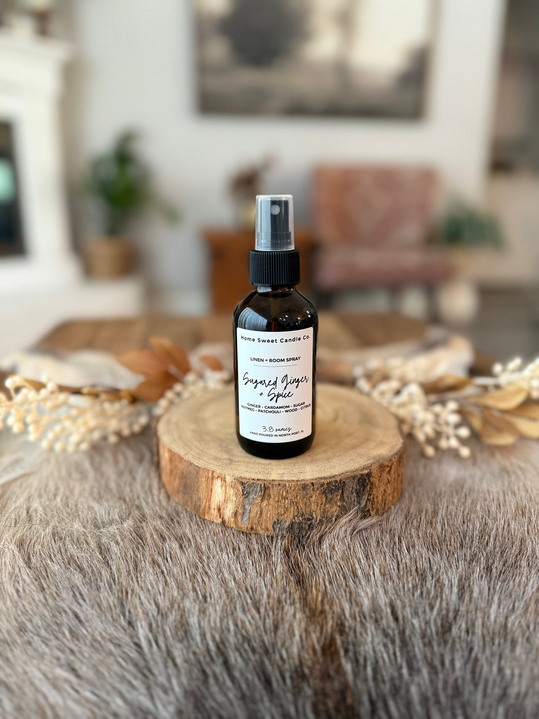 Sugared Ginger + Spice Room Spray