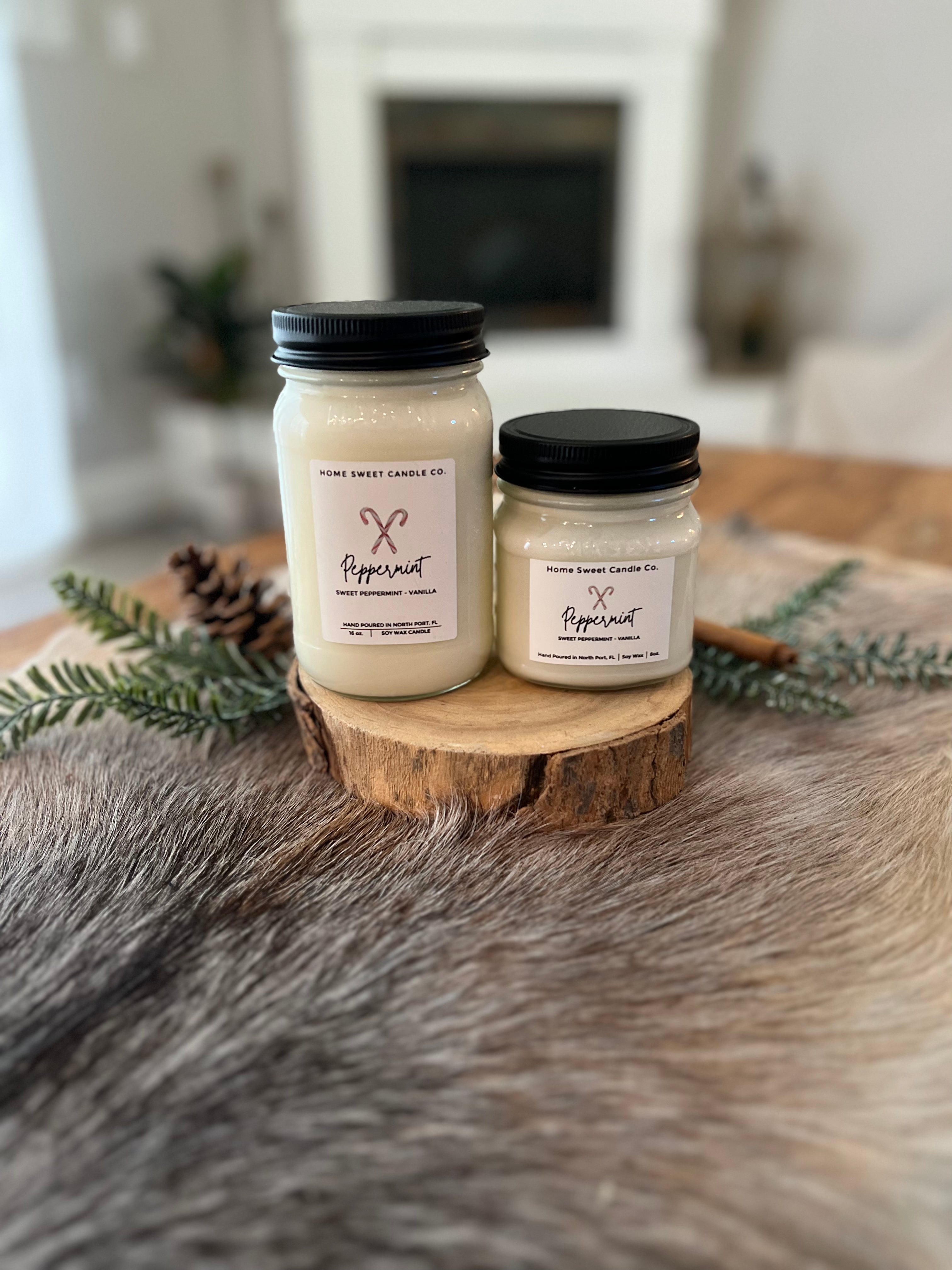 Sugared Almond + Vanilla - Holiday Collection – Home Sweet Candle Co.