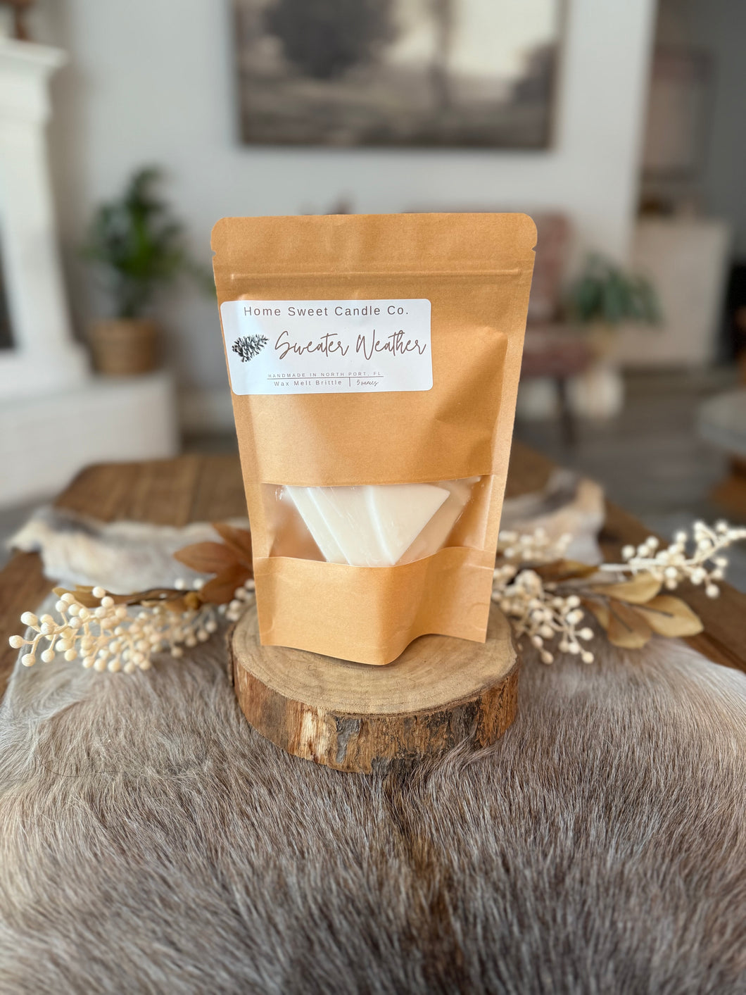 Sweater Weather Wax Melt Brittle - Fall Collection