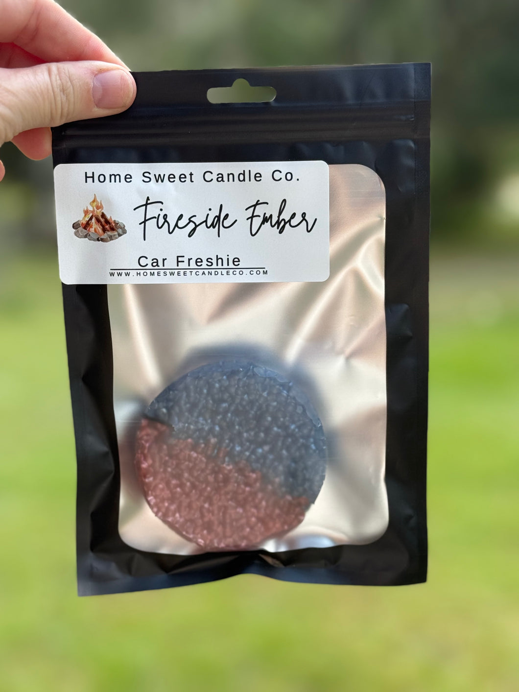 Fireside Ember Car Freshie - Holiday Collection