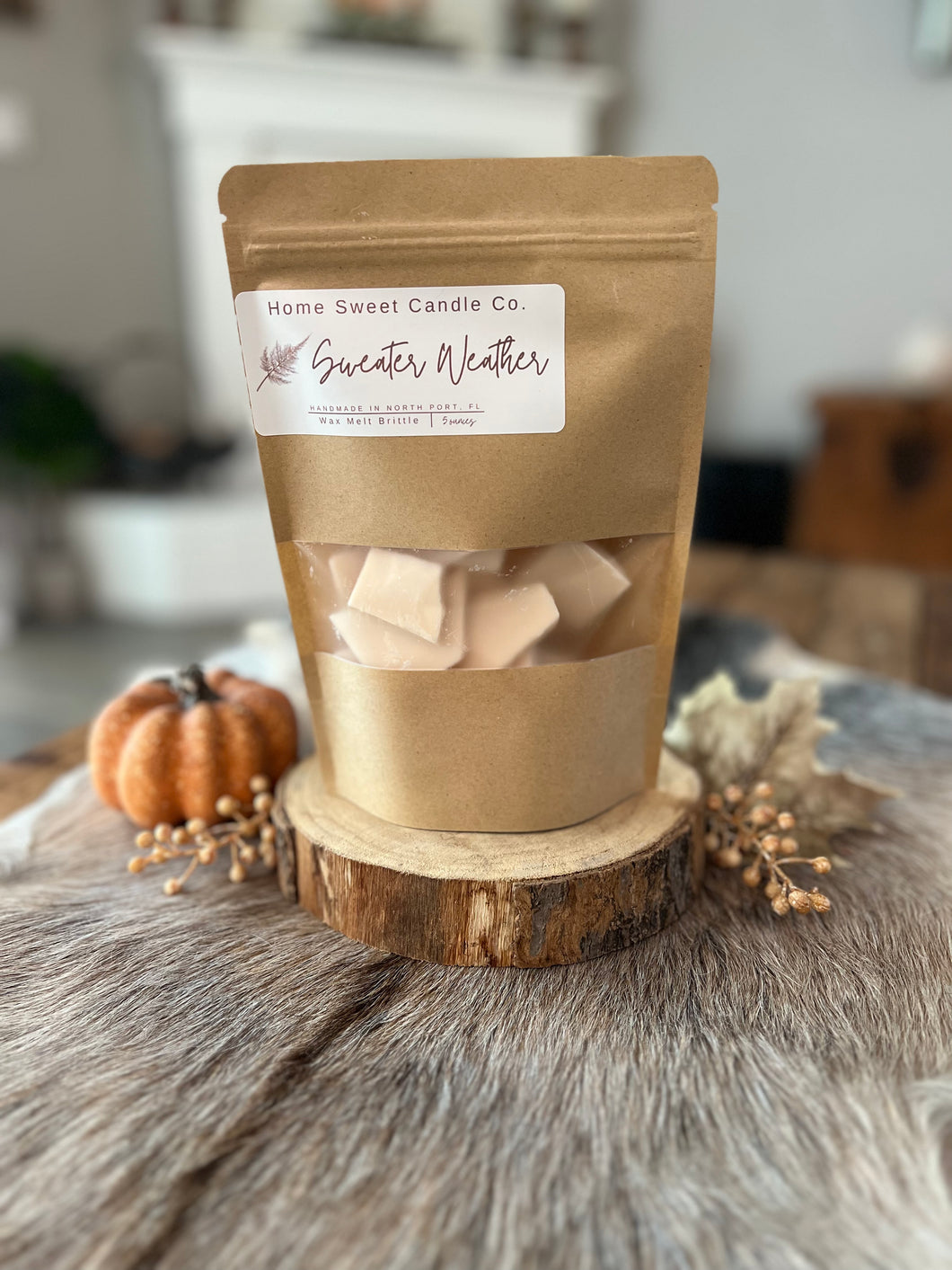 Sweater Weather Wax Melt Brittle - Fall Collection