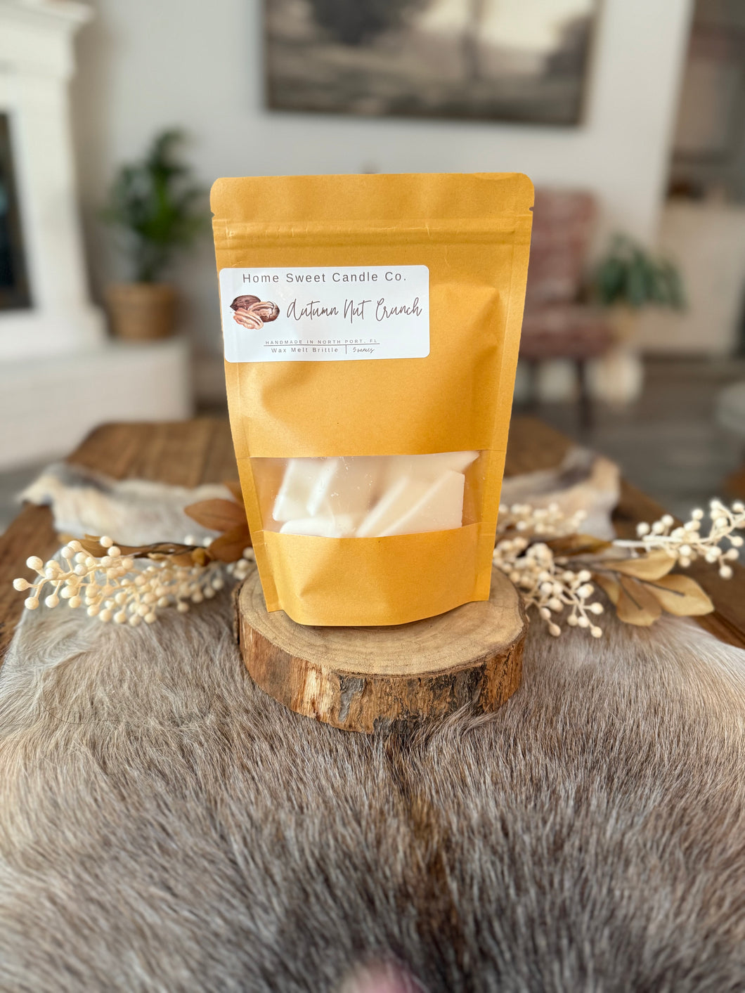 Autumn Nut Crunch Wax Melt Brittle - Fall Collection