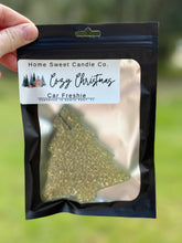 Load image into Gallery viewer, Cozy Christmas Car Freshie - Holiday Collection
