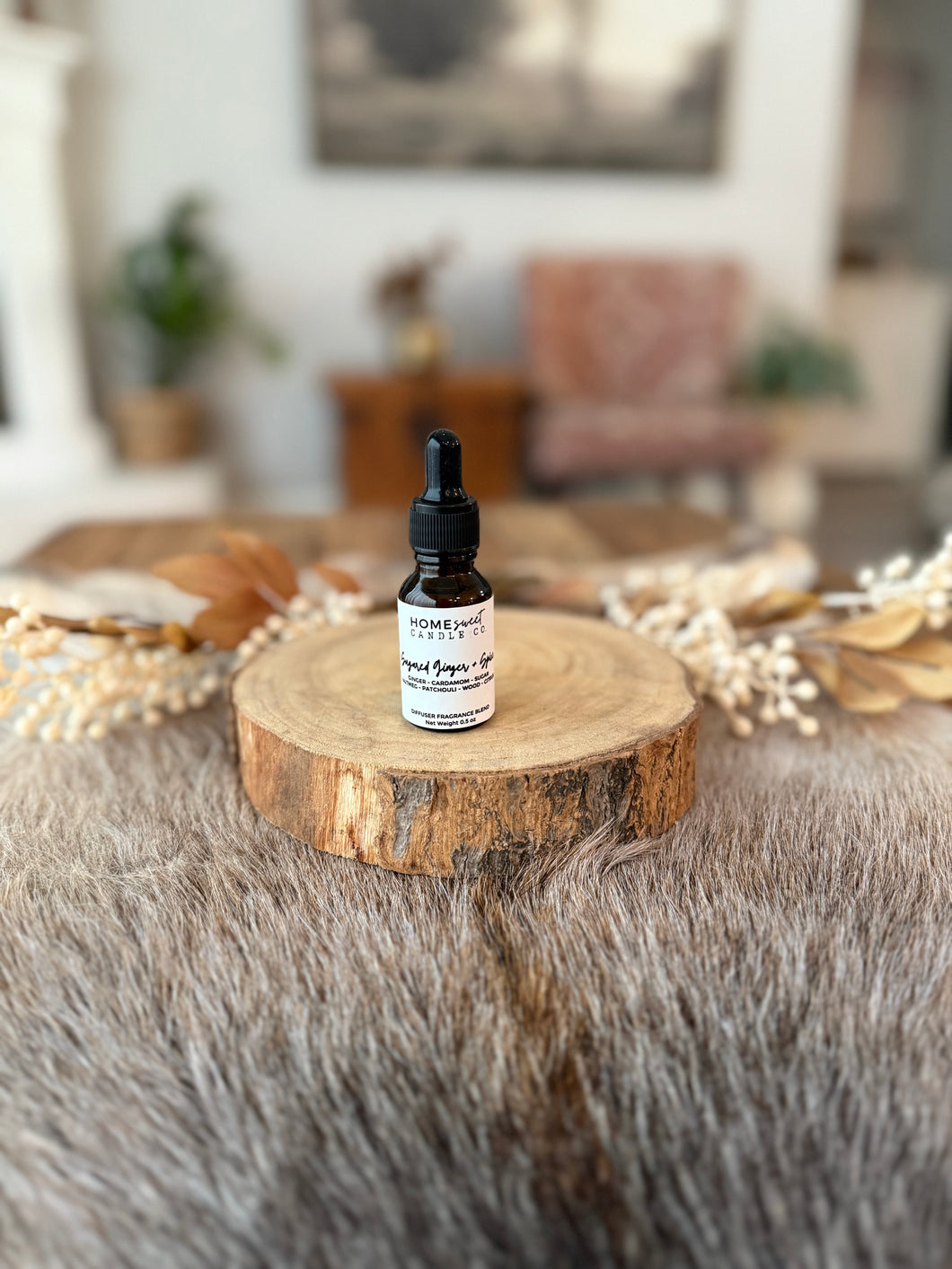 Sugared Ginger + Spice Diffuser Oil