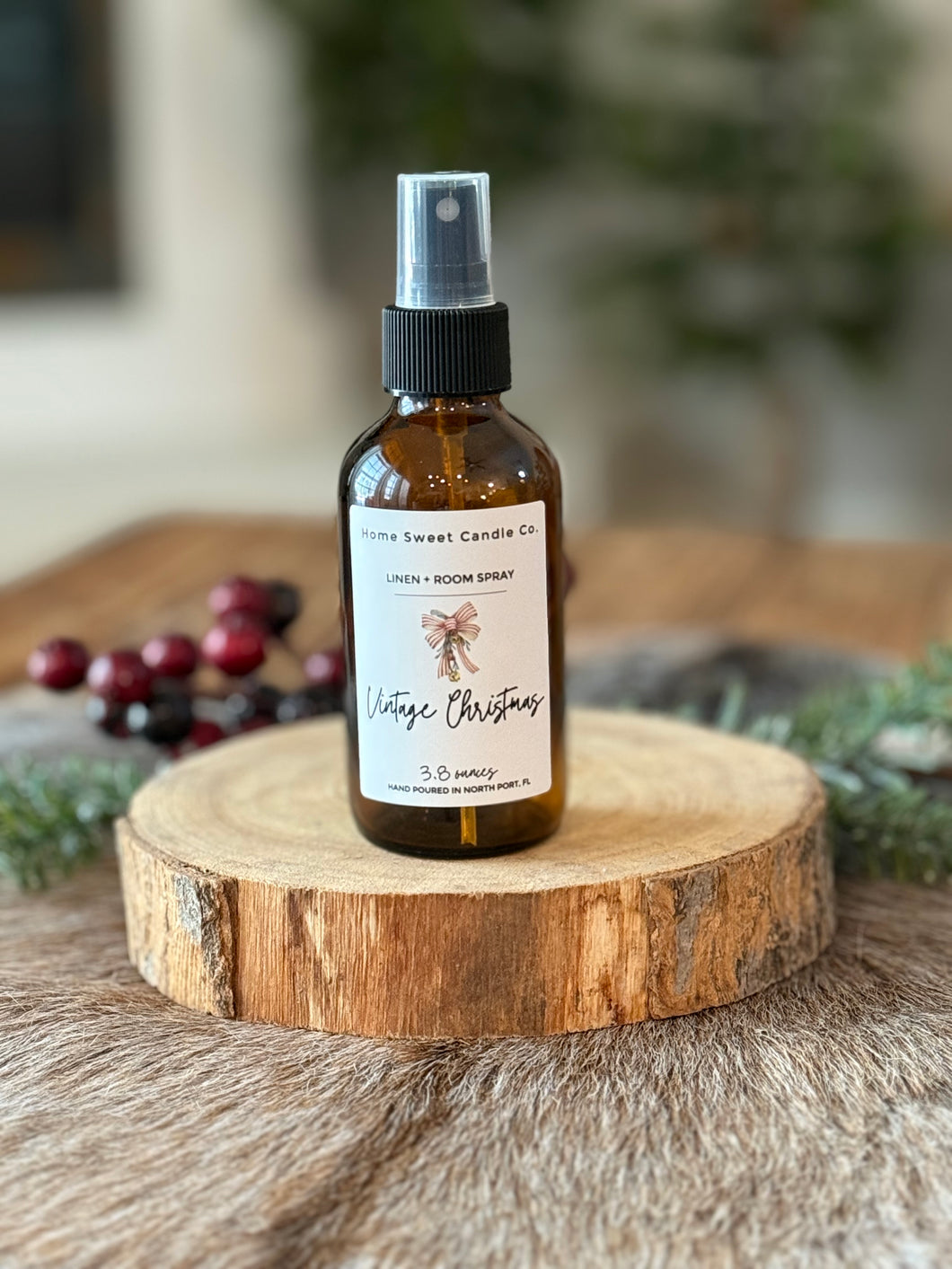 Vintage Christmas Room Spray - Holiday Collection