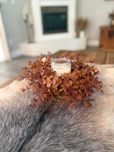 Load image into Gallery viewer, Medium Candle Ring/Wreath - Fall Collection
