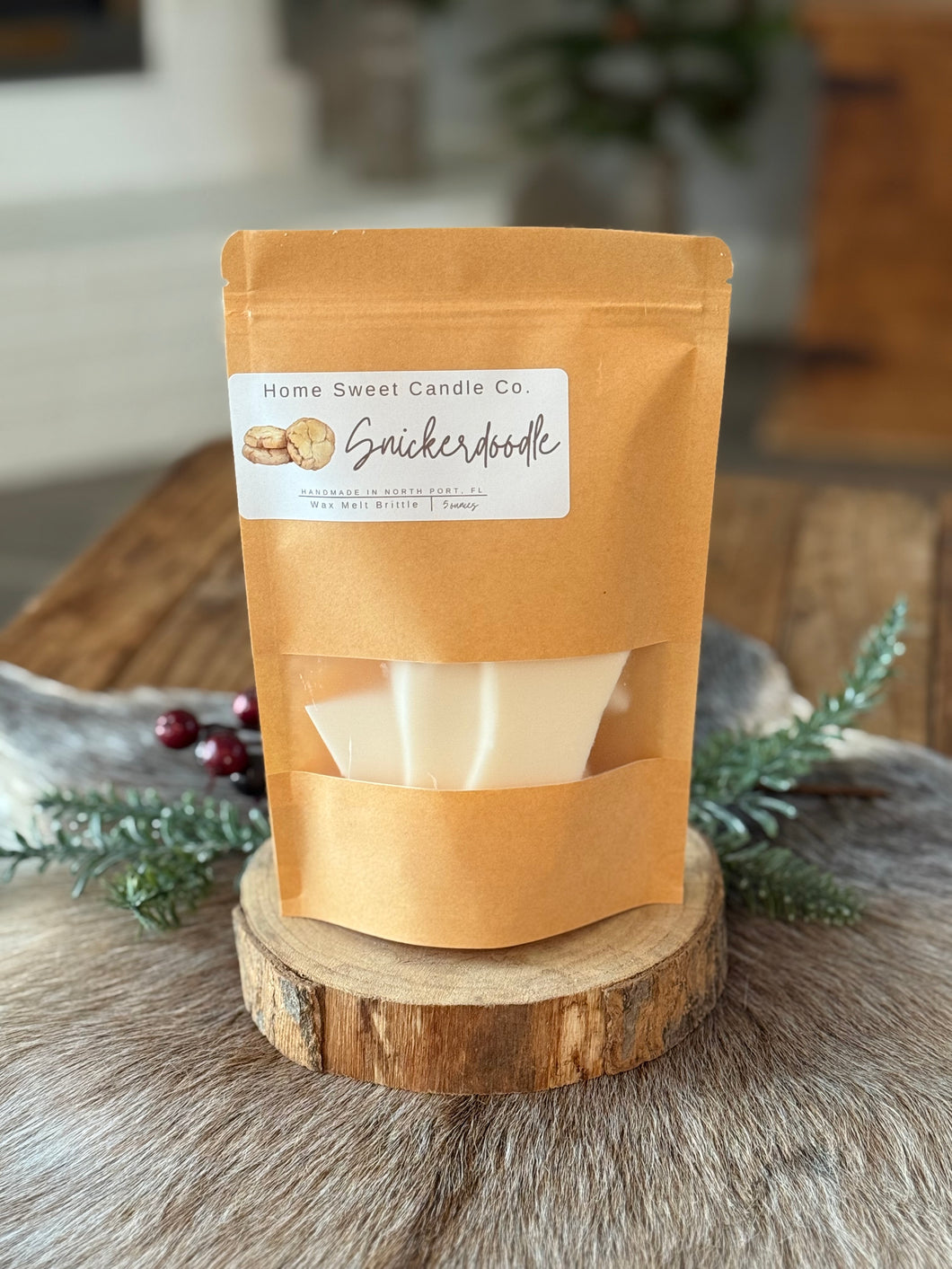 Snickerdoodle Wax Melt Brittle - Holiday Collection
