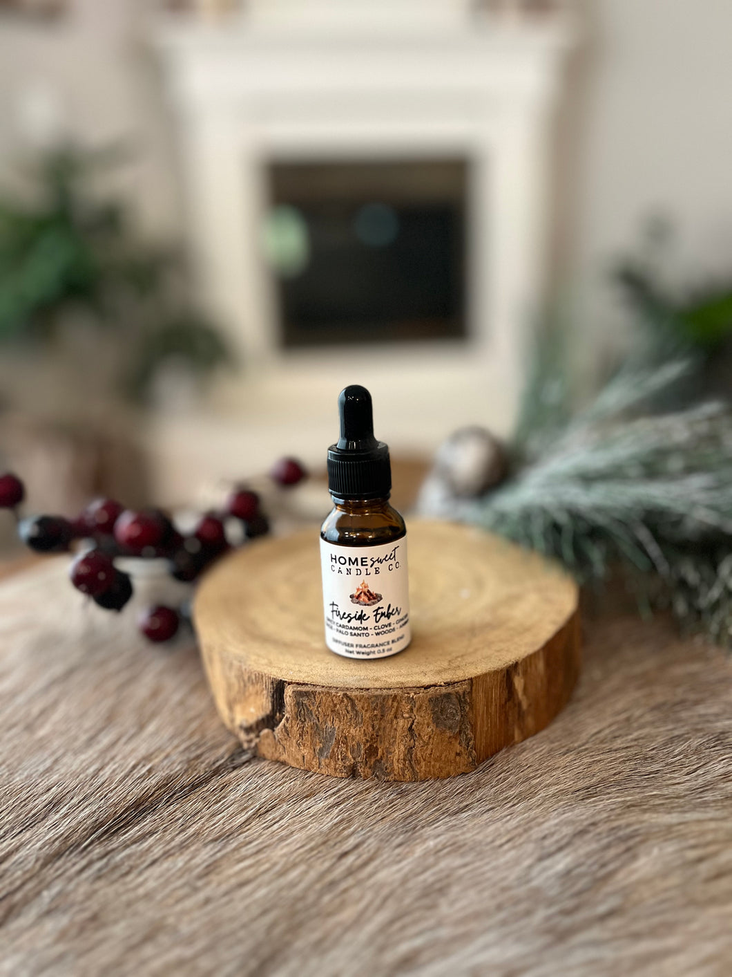 Fireside Ember Diffuser Oil - Holiday Collection