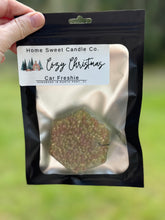 Load image into Gallery viewer, Cozy Christmas Car Freshie - Holiday Collection
