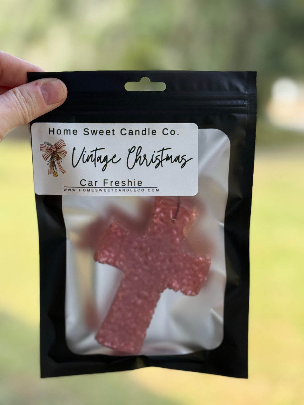 Vintage Christmas Car Freshie - Holiday Collection