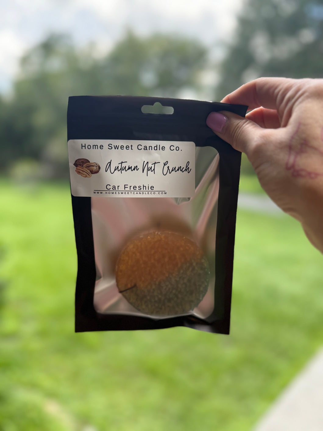 Autumn Nut Crunch Car Freshie - Fall Collection