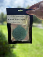 Load image into Gallery viewer, Sugared Ginger + Spice Car Freshie
