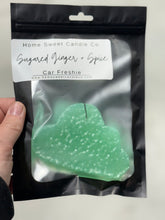 Load image into Gallery viewer, Sugared Ginger + Spice Car Freshie
