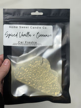 Load image into Gallery viewer, Spiced Vanilla + Cinnamon Car Freshie
