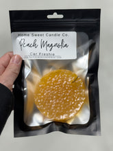 Load image into Gallery viewer, Peach Magnolia Car Freshie
