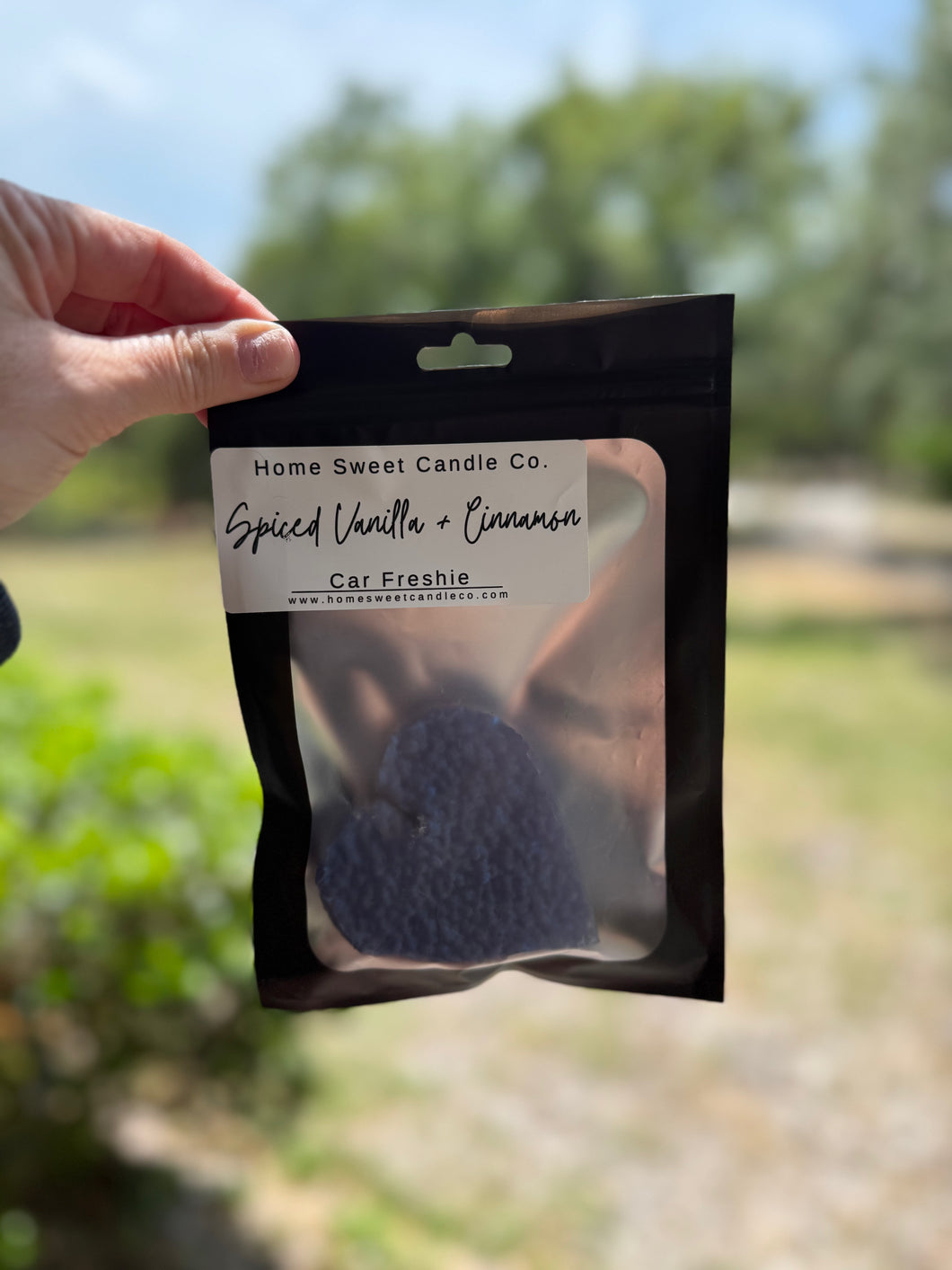 Spiced Vanilla + Cinnamon Car Freshie