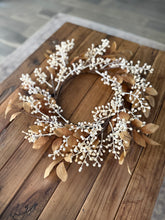 Load image into Gallery viewer, Large Candle Ring/Wreath - Fall Collection
