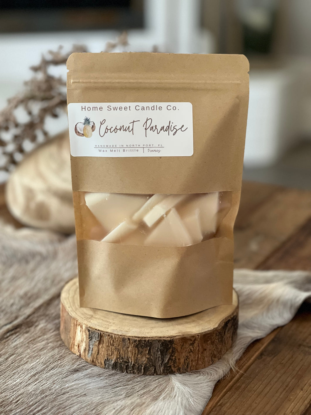 Coconut Paradise Wax Melt Brittle - Spring/Summer Collection